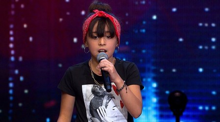 Sofía Bonilla dejó al jurado con la boca abierta con su gran talento para el canto