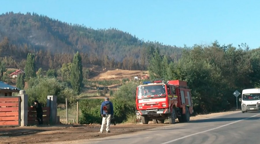 Factor 30-30-30: Conoce las características meteorológicas para el avance de incendio forestal en Quillón