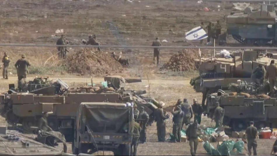 Con miles de soldados y cientos de tanques: Israel prepara inminente ofensiva terrestre a Franja de Gaza