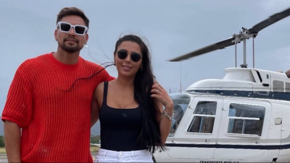 'Inolvidable': Daniela Aránguiz y Luis Mateucci cierran el año con romántico viaje a Brasil